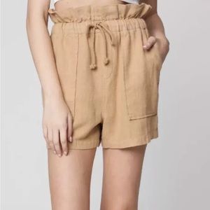 Blank Shorts Size Small Paper Bag Waist